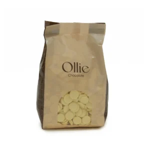 ollie chocolate מטבעות שוקולד לבן 30% 1 ק"ג חלבי בד"ץ בית יוסף